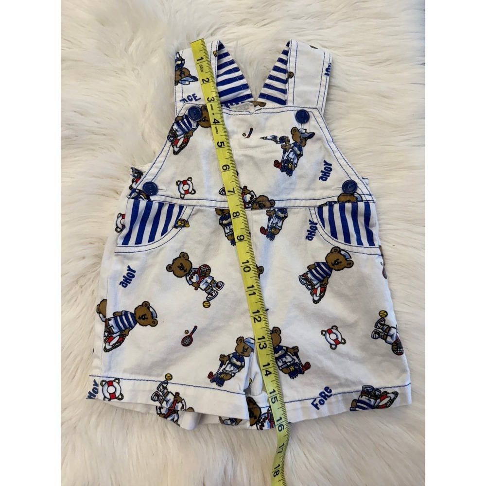 Vintage teddy bear sailor sports overall 12m - Picture 5 of 6